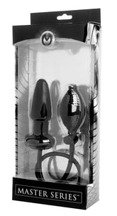 Expand Inflatable Anal Plug 5 to 6 Inches Long Black > Anal Range > Tunnel and Stretchers