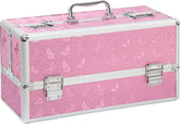 Lockable Large Vibrator Case in Pink for Secure Storage and Travel Pink Adult Toy Storage
