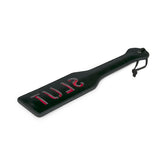 Paddle Slut Black for Thrilling Intimate Moments Black Whips & Paddles