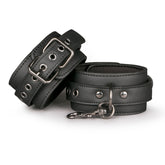 Adjustable Ankle Cuffs Black for Comfort and Control Black > Bondage Gear > Restraints