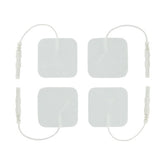 Zeus Electro Pads Four Pack Adult Intimacy Enhancer White E-STIM TOYS