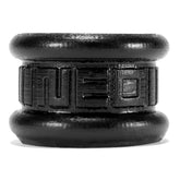 Neo Short Ballstretcher in Black Silicone for Enhanced Comfort and Pleasure Black Ball Stretcher
