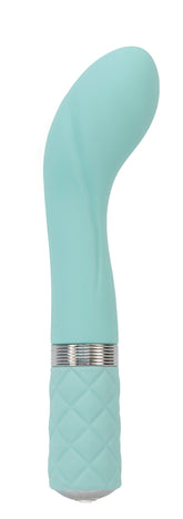 Pillow Talk Sassy (Teal) – G-Spot Vibrator 8 Inches Green Vibrators - G Spot