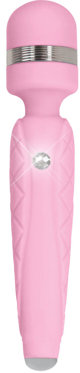 Pillow Talk Cheeky Pink Luxury Self-Care Wand Pink Electric Massager