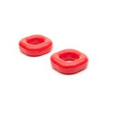 Boner Expansion Pack Red 1.3 Inch Ball Ring Size Red COCK RING Set