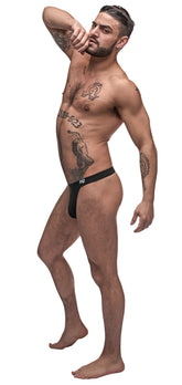 Male Power Pure Comfort Bong Thong for Ultimate Support and Freedom of Movement Black Large Extra Large Mens G-Strings
