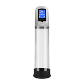 Luxury USB LCD Auto-Pump Clear – Rechargeable Automatic Penis Pump with LCD Screen and Multiple Modes