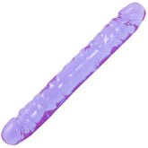 Jr. Double Dong (Purple) 12 Inch – Soft Flexible Double-Ended Dildo Purple > Dildos > Double Dildos