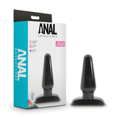 Anal Adventures Basic Anal Plug Medium Black Medium > Anal Range > Butt Plugs