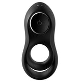 Satisfyer Legendary Duo Cockring for Enhanced Pleasure Black Couples Toys