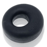 Bigger Ox (Black Ice) – Soft Stretchy Padded Cockring Black One Size COCK RINGS