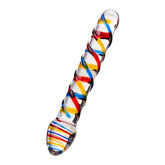 Sexus Glass Dildo Tropicana 19.5 Centimeters Clear DONGS Glass