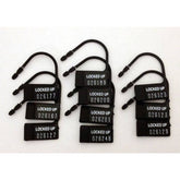 Cockcage Plastic Locks 10pc Black Cages