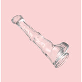 Duke Super Large Horse Dong with Balls (Clear) 40cm x 14cm – Realistic Texture Soft TPE Dong Clear Dongs Big