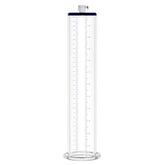 Premium Penis Pump Valve Cylinder 2.25 Inches x 12 Inches Clear Pumps - Performance