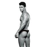 Envy Bad Boy Thong (Black) – Slim Lingerie Thong Black Extra Large Mens Thongs