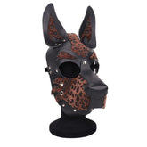 Dog/Pup Hood Brown Brown Masks