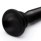Hosed - Silicone Tapered Hose - 15 Inch Anal Dildo Black Butt Plugs - Vibrating