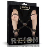 Rebellion Reign Hogtie Set – Vintage-Style Bronze Spikes Bondage Restraint Set Brown > Bondage Gear > Restraints