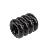Quadplay Cock Ring – Stretchy Phthalate-Free Constriction Ring Black One Size > Sex Toys For Men > Ball Stretchers