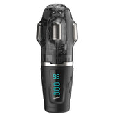 Hypershaker Automatic App Controlled Masturbator – LCD Display Black > Sex Toys For Men > Masturbators > Vibrating