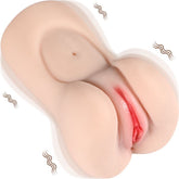 Aggie Realistic Vibrating Vaginal Masturbator – Body-Safe TPR Vibrator Flesh > Sex Toys For Men > Masturbators > Vibrating