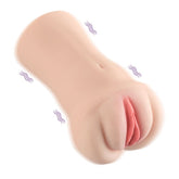 Brenna Dual Density – 3 Speed 7 Mode Realistic Vibrating Masturbator Flesh > Sex Toys For Men > Masturbators > Vibrating