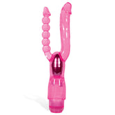 Adam & Eve Dual Pleasure Vibe 12 cm – Multi-Speed Vibrator with Anal Probe VIBRATORS - MULTI