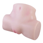 Silicone Life-Like Masturbator – Hygienic Flexible 5.5 Inch Dual Tunnel Masturbator > Sex Toys For Men > Assbators