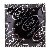 Sax Bigger Fit Condoms – Bulk Pack of 144 Larger 56mm Latex Condoms > Essentials > Condoms