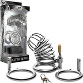 The Jail House Chastity Device – Male Locking Cage Chastity Device with Three Ring Sizes > Bondage Gear > Male Chastity