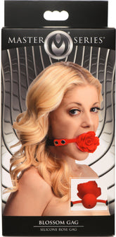 Blossom Gag Silicone Rose Gag – Plush Silicone Ball Gag > Bondage Gear > Gags and Bits