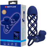 Giann 10 Function Vibrating Cock Sleeve – Firm Grip Vibrating Sleeve > Sex Toys > Couples Toys