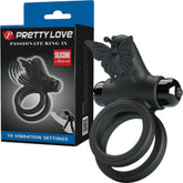 Pretty Love Passionate Ring IX – 10 Function Silicone Vibrating Cock Ring > Sex Toys > Couples Toys