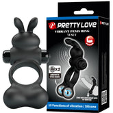 Yusuf Vibrating Cockring with Steel Balls – Waterproof Silicone Cock Ring > Sex Toys > Couples Toys