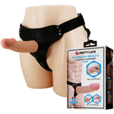 Stark Universal Strap-On Harness – Adjustable Strap-On Harness with Hollow Dildo 6.9 Inch > Dildos > Strap On Harnesses