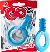 Go Vibe Ring Cock Ring Blue > Cock Ring > Vibrating