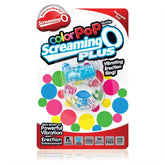 Screaming O Colour Pop Quickie Plus – Vibrating Erection Ring Blue > Cock Ring > Vibrating