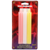 Japanese Drip Candles for Hot Wax Play 3 Pack Pink White Yellow > Candles > Drip