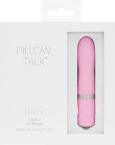 Pillow Talk Flirty Pink Mini Vibrator for Playful Fun Pink Vibrators