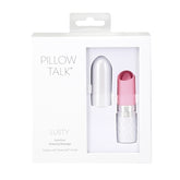 Pillow Talk Lusty Flickering Massager Pink Clitoral Vibrator Pink Vibrators