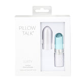 Pillow Talk Lusty Flickering Massager Teal Clitoral Vibrator Teal Vibrators