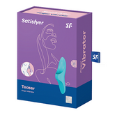 Satisfyer Teaser Finger Vibe in Blue Blue Finger Stimulator