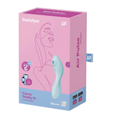 Satisfyer Curvy Trinity 5+ (Blue) – Waterproof Triple Motor Vibrator Default Title > Sex Toys For Ladies > Clitoral Vibrators and Stimulators