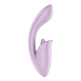 Satisfyer Tongue Expert (Violet) – USB Rechargeable 18 cm Silicone Vibrator > Vibrators > Ladies > Clitoral Vibrators and Stimulators
