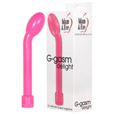 Adam & Eve G-Gasm Delight – Slim 17.8 cm Vibrator with Multi-Speed Control Pink VIBRATORS
