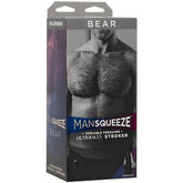 Bear Ultrasyn Stroker Ass Vanilla Flesh Strokers - Manual
