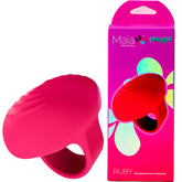 Maia Ruby – Waterproof Finger Stimulator Pink Finger Stimulator