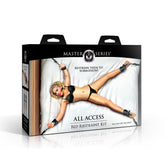 Master Series All Access (Vegan Leather) – Bed Restraint Kit Black > Bondage Gear > Bed Restraints