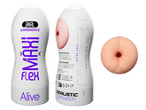 Alive Anal Maxi Flesh Large – Realistic Flesh Masturbator Strokers - Manual